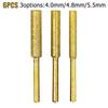 6PCS 4/4.8/5.5mm Diamond Chainsaw Sharpener Burr Grinder Chain Saw Drill Bits Saw Sharpening Carving Grinding Tools Dropship