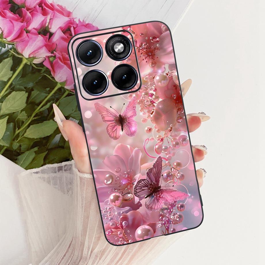Flower Cartoon Fashion Design Phone Case For Motorola Moto Edge 70 Fusion Fusion+ Plus Funda Soft Silicone Shockproof Back Cover