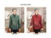 Spring & Autumn Floral Coat for Middle-Aged & Elderly Women