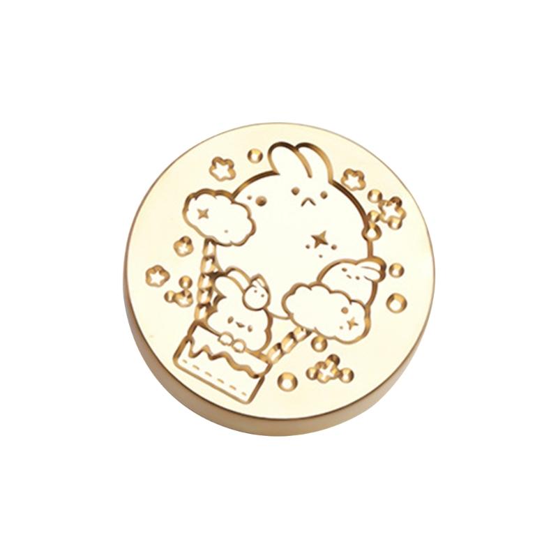 Scrapbooking Stamp Head, Floral Wax Seal Stamp Head Animal Wax Seal Stamp Head for Wedding Invitation Gift Decor