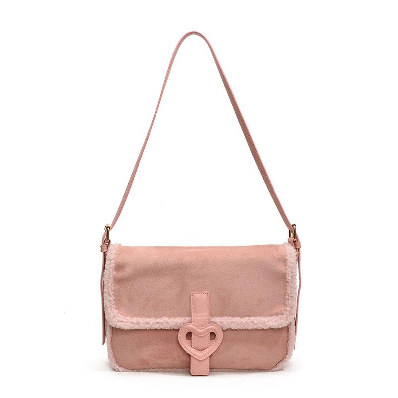 Autumn and Winter Retro Christmas Style Niche Tote Bag Versatile Personality Maillard Women Commuting Texture Messenger Bag