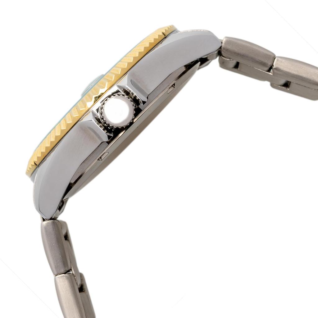 Klefer Avantino Analog Men's Solar Watch, Silver, AV-AM404-BKT