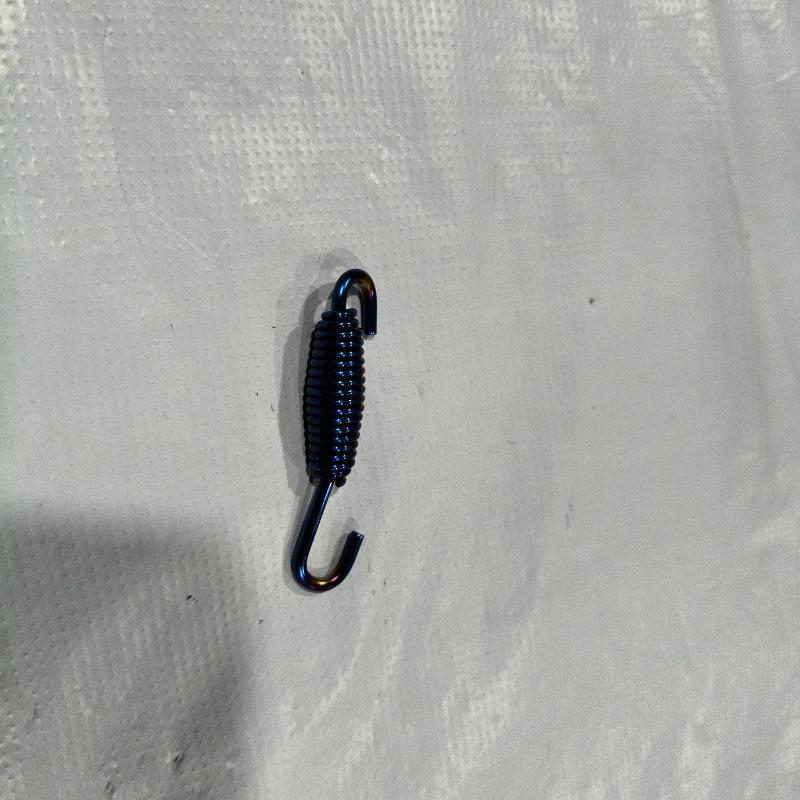 1pc Universal Motorcycle Exhaust Spring Hooks Stainless Steel Exhaust Front Motorcycle Exhaust Pipe Spring