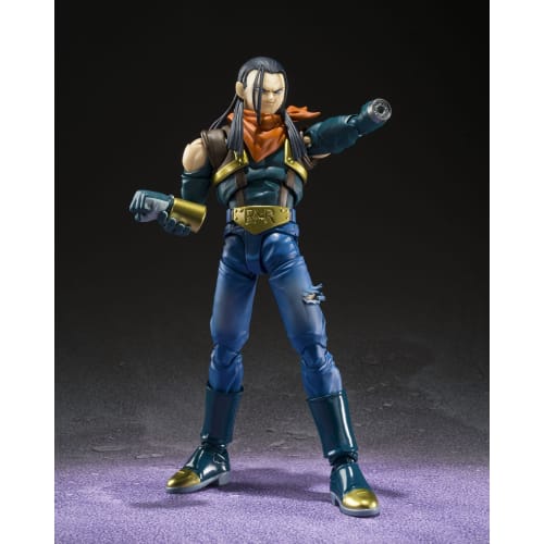 TAMASHII NATIONS Super Android 17 Fig. 15cm Dragon Ball GT SH Figuarts Premium Bandai
