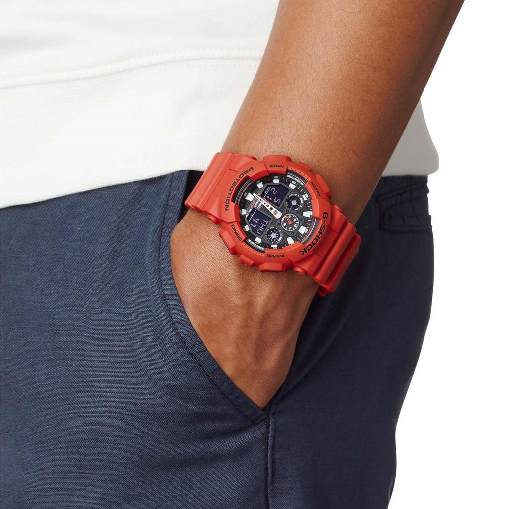 ZEGAREK MĘSKI CASIO G-SHOCK GA-100B-4AER (zd135d) + CAJA