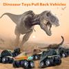 Dinosaur Toys for 3 Year Old Boys, Pull Back Dinosaur Toys, 6 Pack Set Car Toys, Christmas Birthday Gifts for Kids 1 2 3 4 5 6 Year Old Boys Girls
