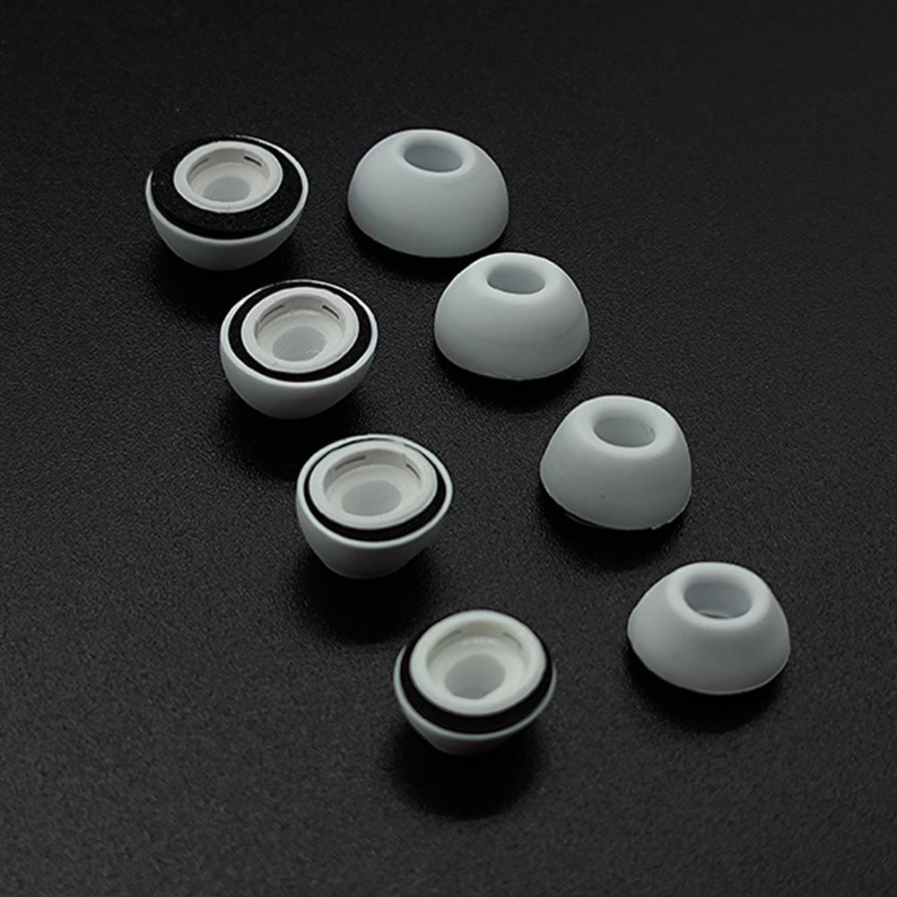 Memory Foam Ear Tips for AirPods Pro 2: Noise-Reducing Silicone Earplugs & Stickers for 3rd Generation Apple Earphones