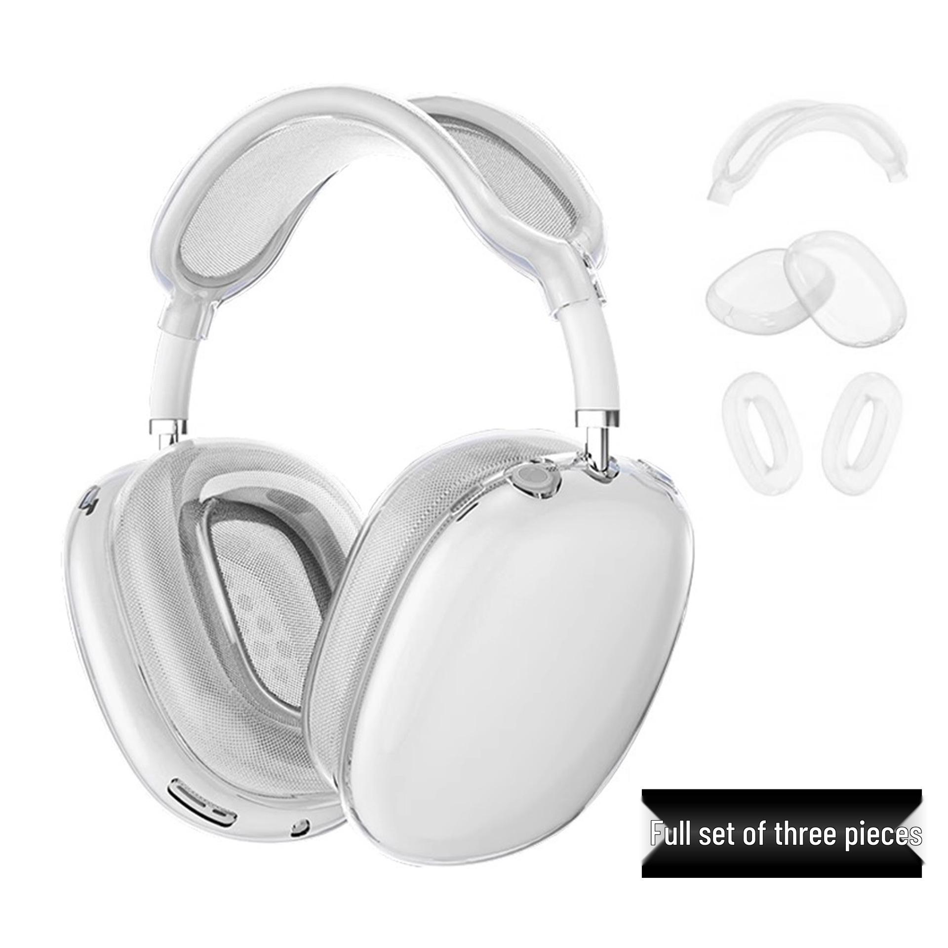 

Совместимый защитный чехол из ТПУ для Apple AirPods Max - Накладные силиконовые накладки для наушников AirPods Max