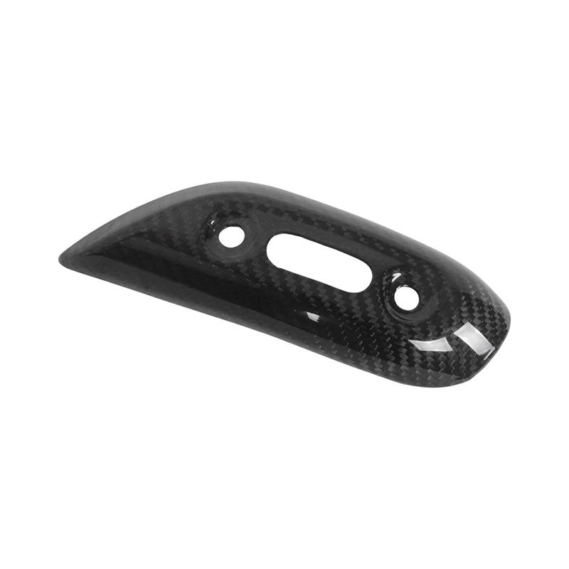 For Ducati Monster 696 795 796 1100 Carbon Fiber Exhaust Heat Shield Pipe Cover Guard Anti-Scalding Shell