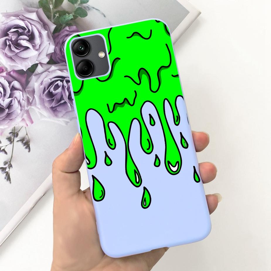 For Samsung Galaxy A04 A04e Case New Fashion Cartoon Painted Cover Soft TPU Phone Case For Samsung A04 A 04 S Galaxy A04s Bumper