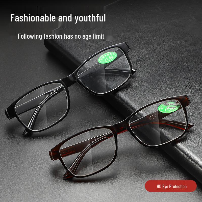 Z604 Anti-Fatigue Large Frame High-Definition Reading Glasses for Men and Women