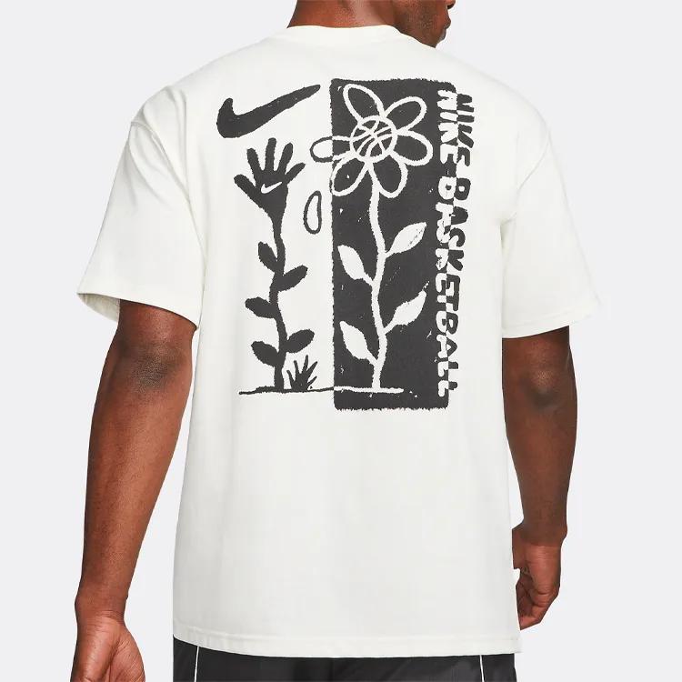 Nike T Shirt US Version Men's Ecru (Unisex) T-Shirts DC1283 910