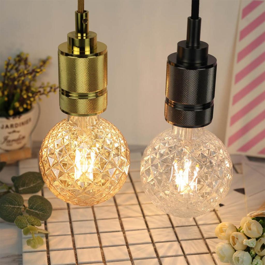 Led Bulb Special Shaped 220v Filament G125 Clear Vintage Bulbs Decorative Retro E27 Warm White Gold Lighting 2700k Edison