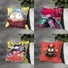 Cartoon Comic P Chan R-Ranma ½ 3 Pillow Case Natural Linen Organic Fabric Double-Sided Printing Sofa Home Decor Gift Pillow Case