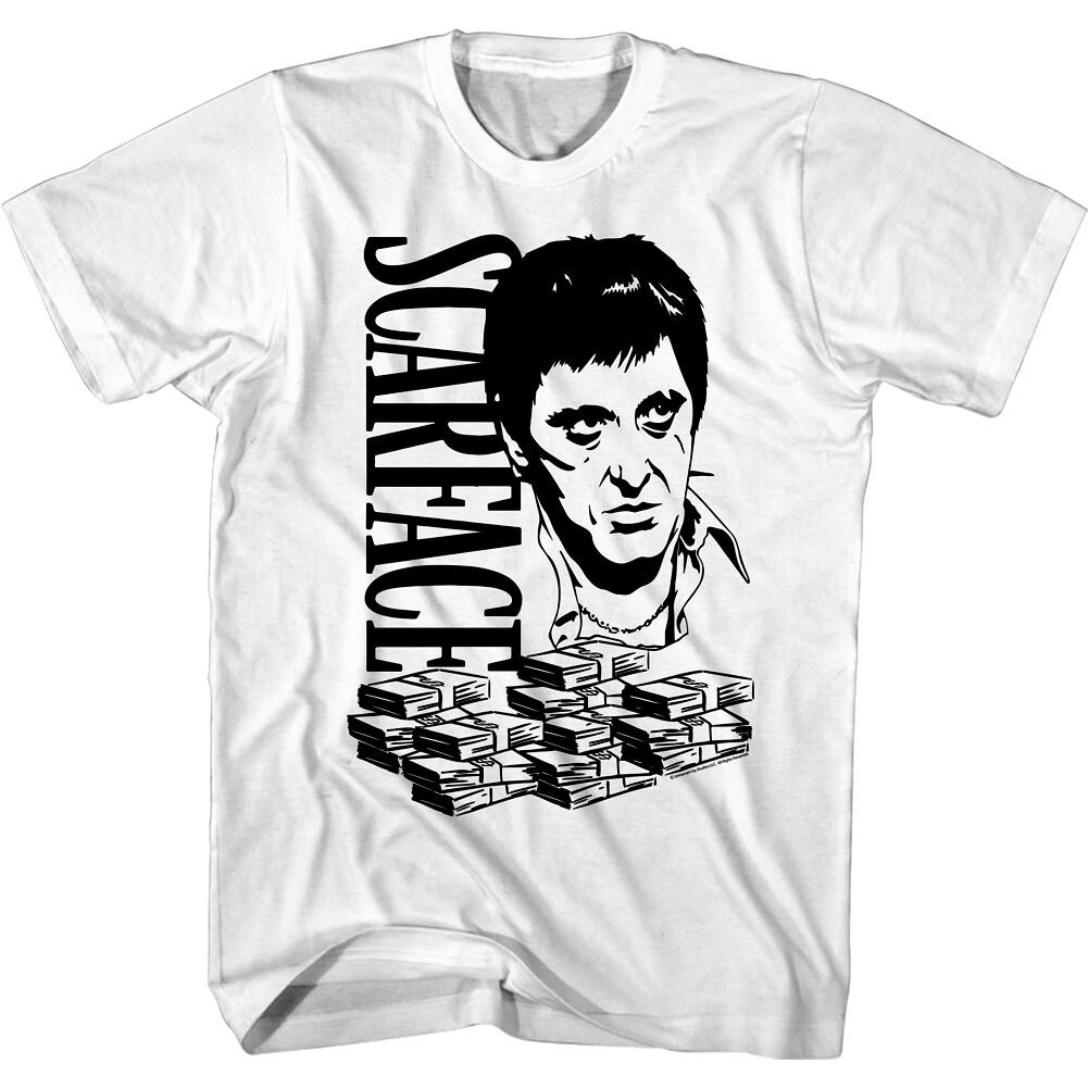 Scarface Never Met a Dollar I didn t Like Men T Shirt Money Tony Montana Cash XXXXL