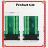 24-Hour Delivery HDB44 Solderless Connector 44Pin D-SUB 44Pin P Hole Plug Breakout Terminal Board Adapter