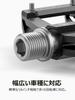 GEWAGE Bicycle 3 Wide Road Hybrid Pedals, Flat, Bearings, High-Speed Rotation, Tread, Anti-Slip, Lightweight, High-Durability, Aluminum, 9/16 Inch,
