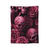 Halloween Gothic Blanket Flannel Romantic Goth Soft Throw Blanket for Car Sofa Couch Bed Rug