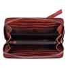 Johnature Handmade Vintage Genuine Leather Ladies Clutch Bags Female Purse Women Floral Zipper Standard Wallets