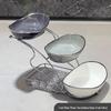 Elegant Ceramic Multi-tier Serving Platter