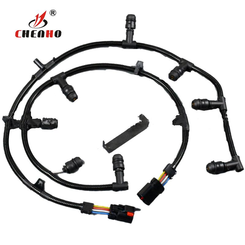 High Quality 2PCS Powerstroke Diesel Glow Plug Harness 5C3Z12A690A 4C2Z12A690AB Fit For Ford 6.0 04-10