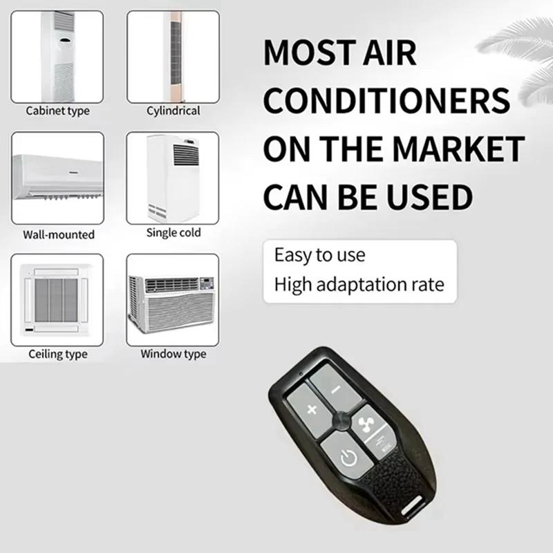 Universal Air Conditioner Remote Control Compatible With All Major Air Conditioner Brands Models