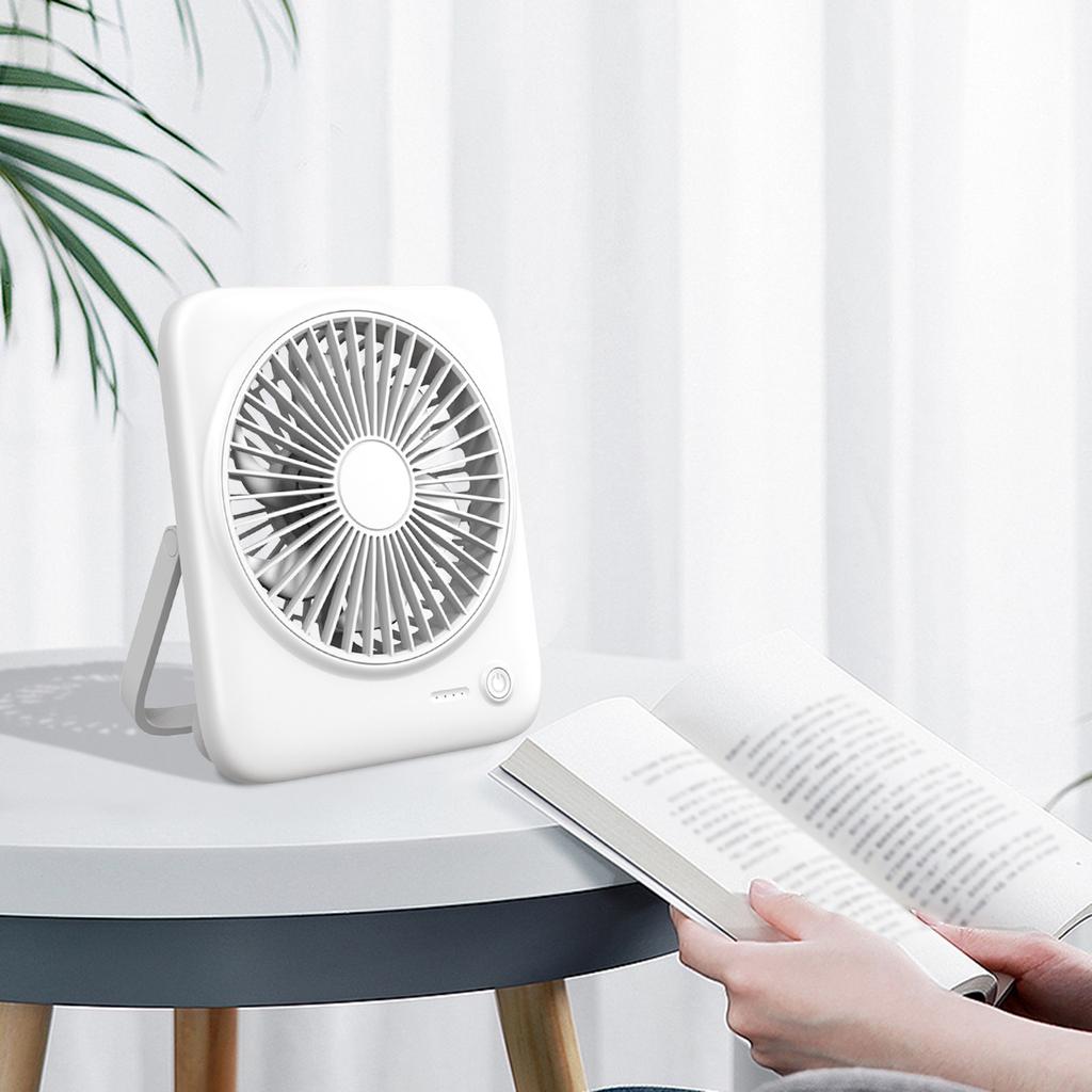 Desk Fan, Personal Fan Small Portable Table Fan And 4 Speeds, Strong Wind Personal Fan,Can Be Used As A Bank,Travel Indoor Outdoor Women Kids