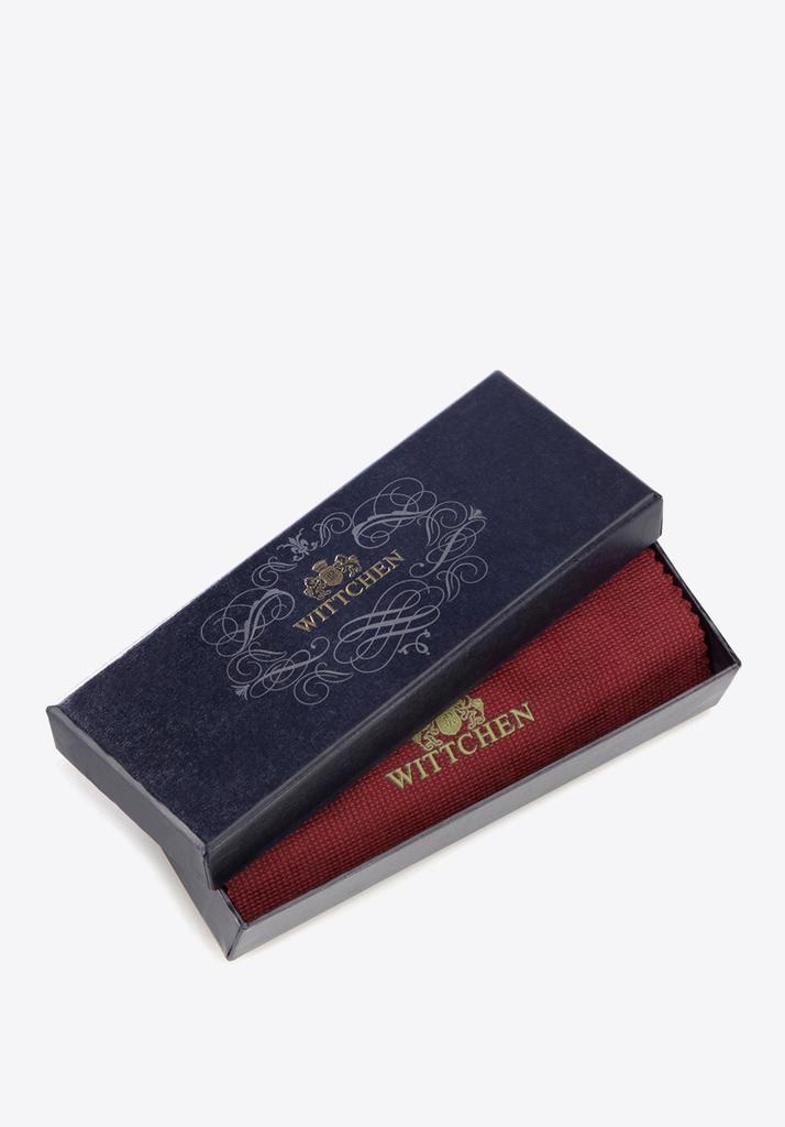 Wittchen Men's Leather Key Case With Zipper Red Genuine Leather