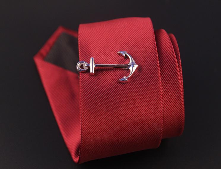 Men's Stylish Silver & Gold Tie Clip Set - Modern, Sleek Designs