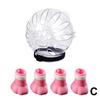 Cat Muzzle and Boots Anti Bite Cat Breathable Hood Anti-Licking Clear Reusable Cat Helmet with Paw Cover Anti-Scratch Paw Shoes