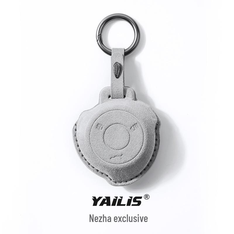 Nezha GT Suede Key Case: Remote Protection Bag with Interior Modification for Nezha AYA