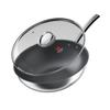Sanhe 30cm 0-Coating Non-Stick Stainless Steel Wok