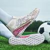 Fashion 35-47 Unisex Football Boots High-size Football Shoes Short Nail Game Training Shoes Children Football Boots