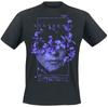 T-shirt Evanescence Fallen, gotycki rockowy T-shirt z portretem Amy Lee i nadrukiem „Bring Me To Life”, Merchandising fo