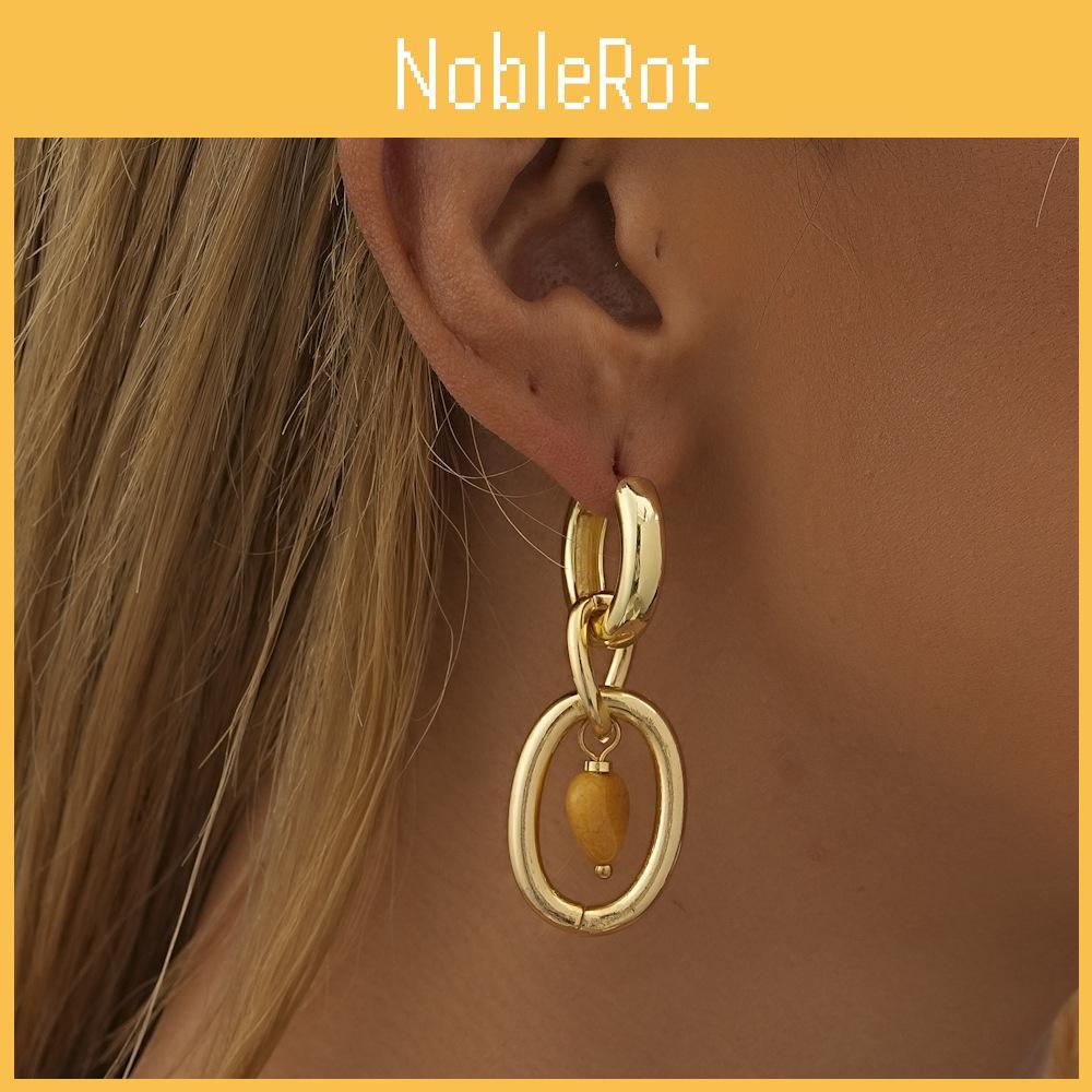 Modern Fashion Heart Shaped Earrings With Gold Plating For Women