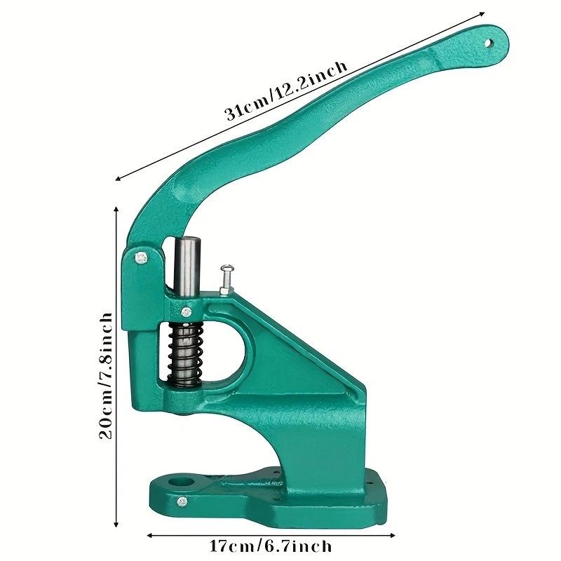 Hand-Operated Button Press & Eyelet Installation Tool