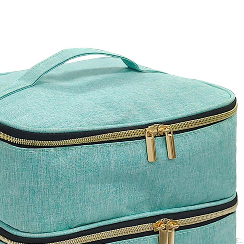Nail Polish Organizer Wear Resistant Storage Bag for Home Salon