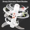 520/900ML Manual Meat Mincer Garlic Chopper Rotate Garlic Press Crusher Vegetable Onion Cutter Kitchen Cooking Accessories 1pc