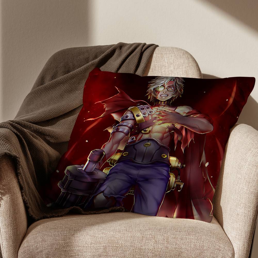 cool Ikoma Mumei Kabaneri Cushion Cover Suitable For Sofa Car Bedroom Office Cushions Decorative Pillow Case