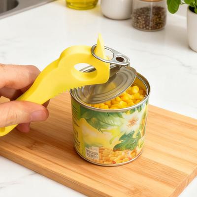 Ouvre-boîte manuel sûr pour les mains Imprimé en 3D Outil à prise facile pour une ouverture sans effort Prévient les coupures PLA Gadget de cuisine moderne