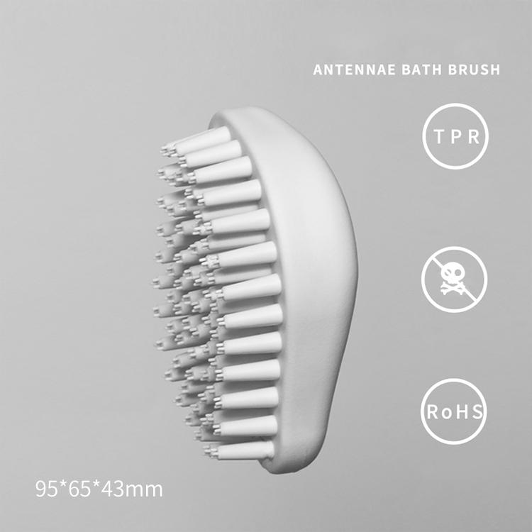 Luxury Eco-Friendly Plastic Dog Cat Pet Bath Massage Brush Grooming Comb for Fur Hair Removal