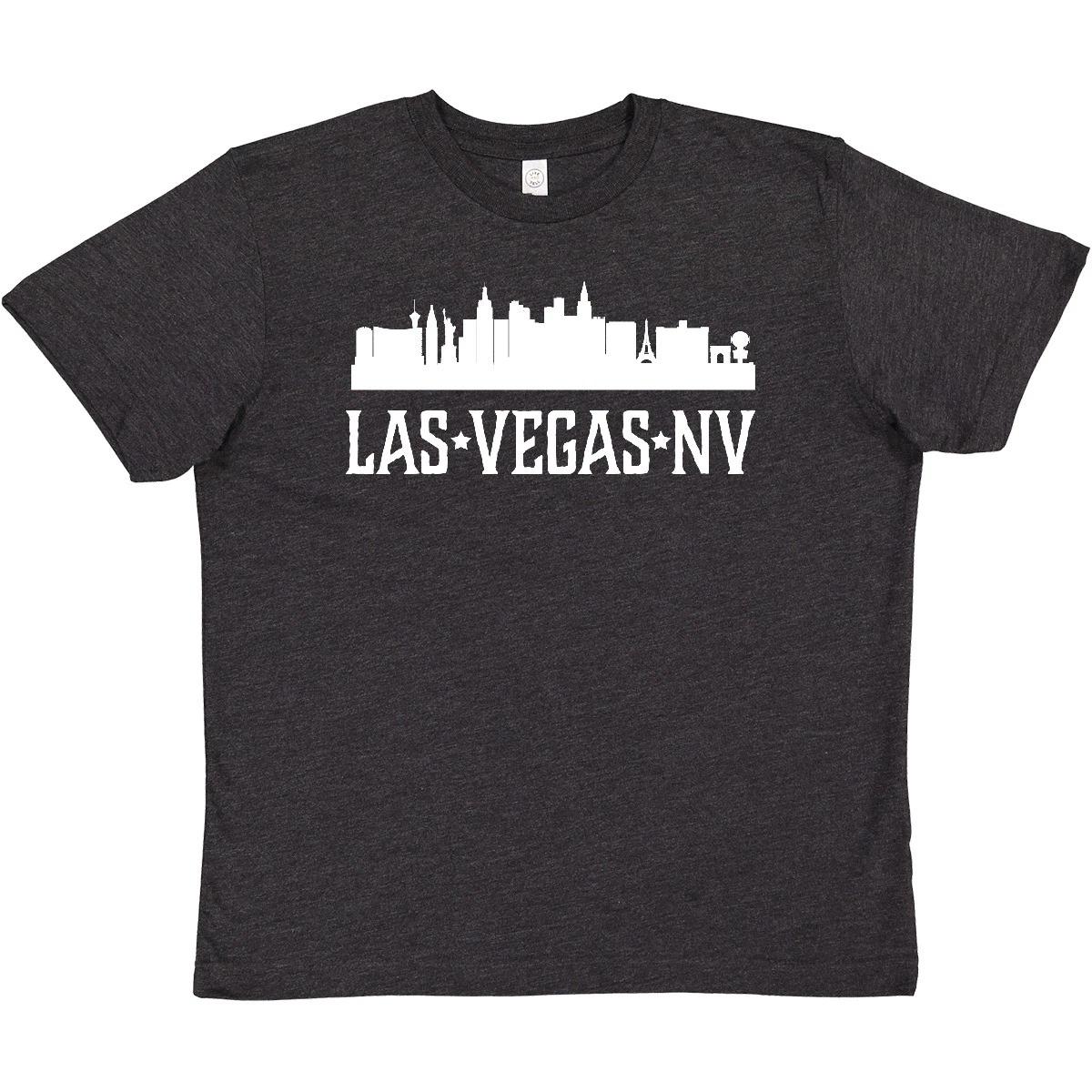 Inktastic Las Vegas Nevada Skyline NV Cities Youth T-Shirt Silhouette City Pride 100