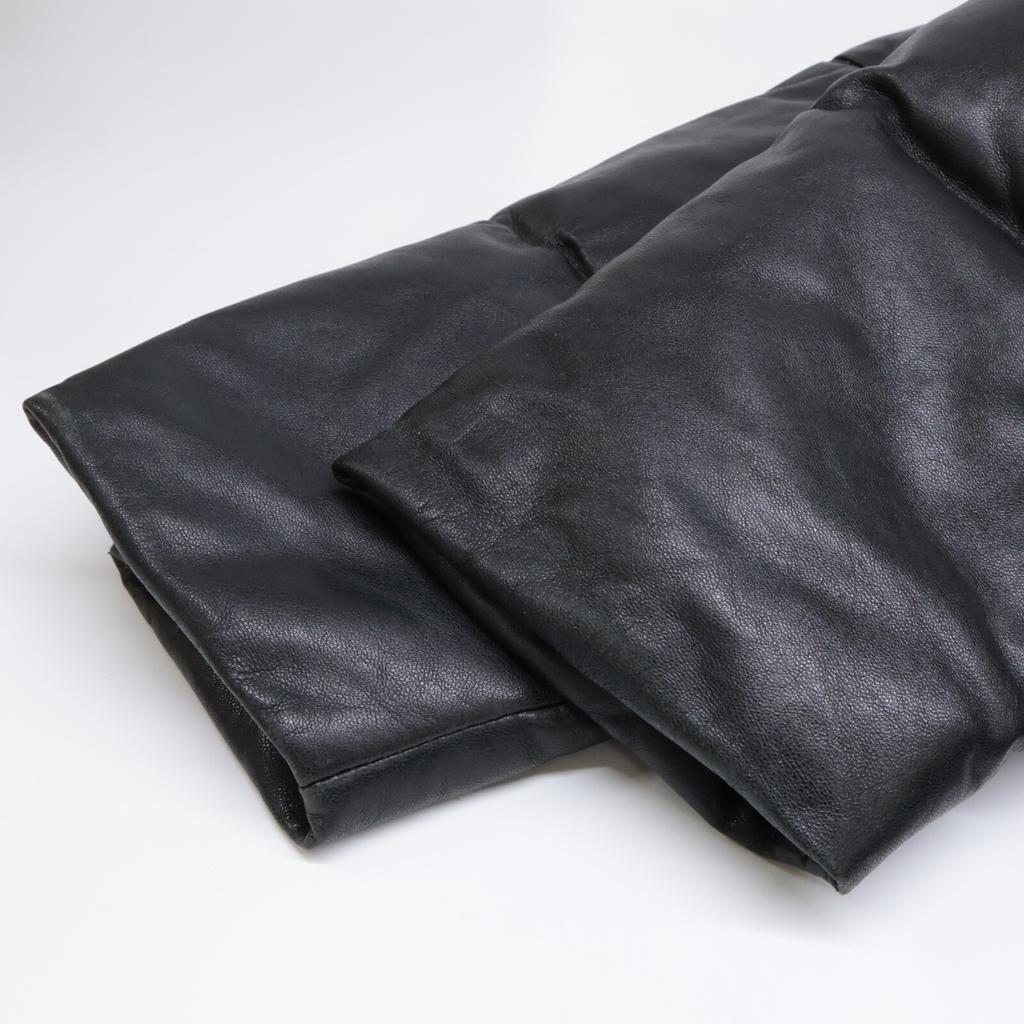 MONCLER Black Tag Sheepskin Down Jacket Jacket 3 blackUsed