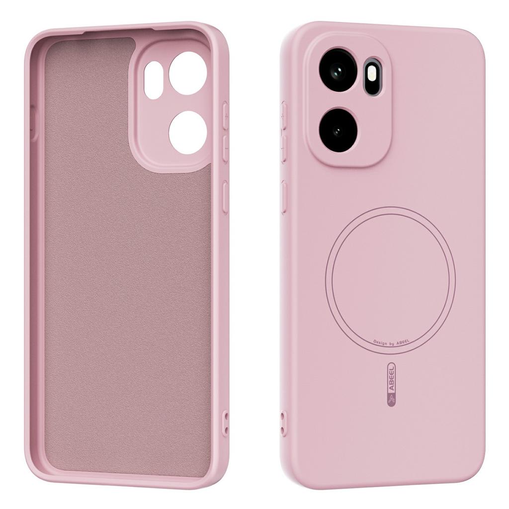 ABEEL Magnetische Hülle Für OnePlus 15R 5G / Ace 6 5G / Ace 6T 5G Skin Touch Flüssigsilikon Handy Rückseite