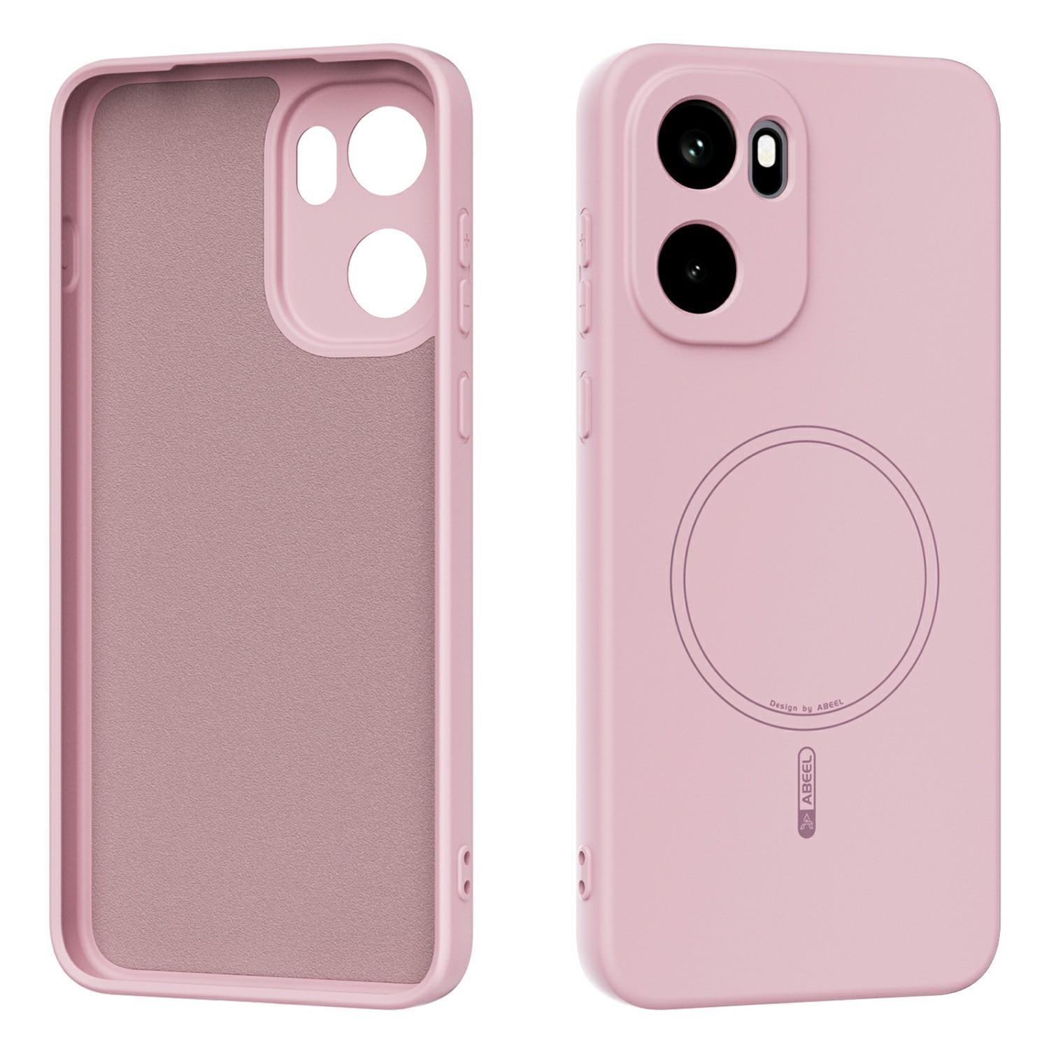 

ABEEL Магнитный чехол для OnePlus 15R 5G / Ace 6 5G / Ace 6T 5G Skin Touch Жидкий силикон Задняя крышка телефона