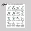 Advanced Tai Chi Core Control 3Pcs Men Training Plan Guide for Posture Correction And Pain Relief Lower Back Strength Flexibility Muscle Endurance