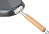 Wahei Freiz Tsubame Sanjo Black Iron Fried Egg Frying Pan 16cm IH Compatible Gas Omelet Wooden Handle Made In Japan Carefully Selected Materials