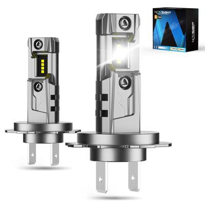 NOVSIGHT Halo Series H7 LED Headlight, Motorcycle, New Standard Car Inspection, 30,000 LM, 30