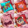 Cartoon Dr Slump Arale Cushion Cover Pattern Printed Pillowcase for Living Room Sofa Cushion Cover & Bedroom Decor