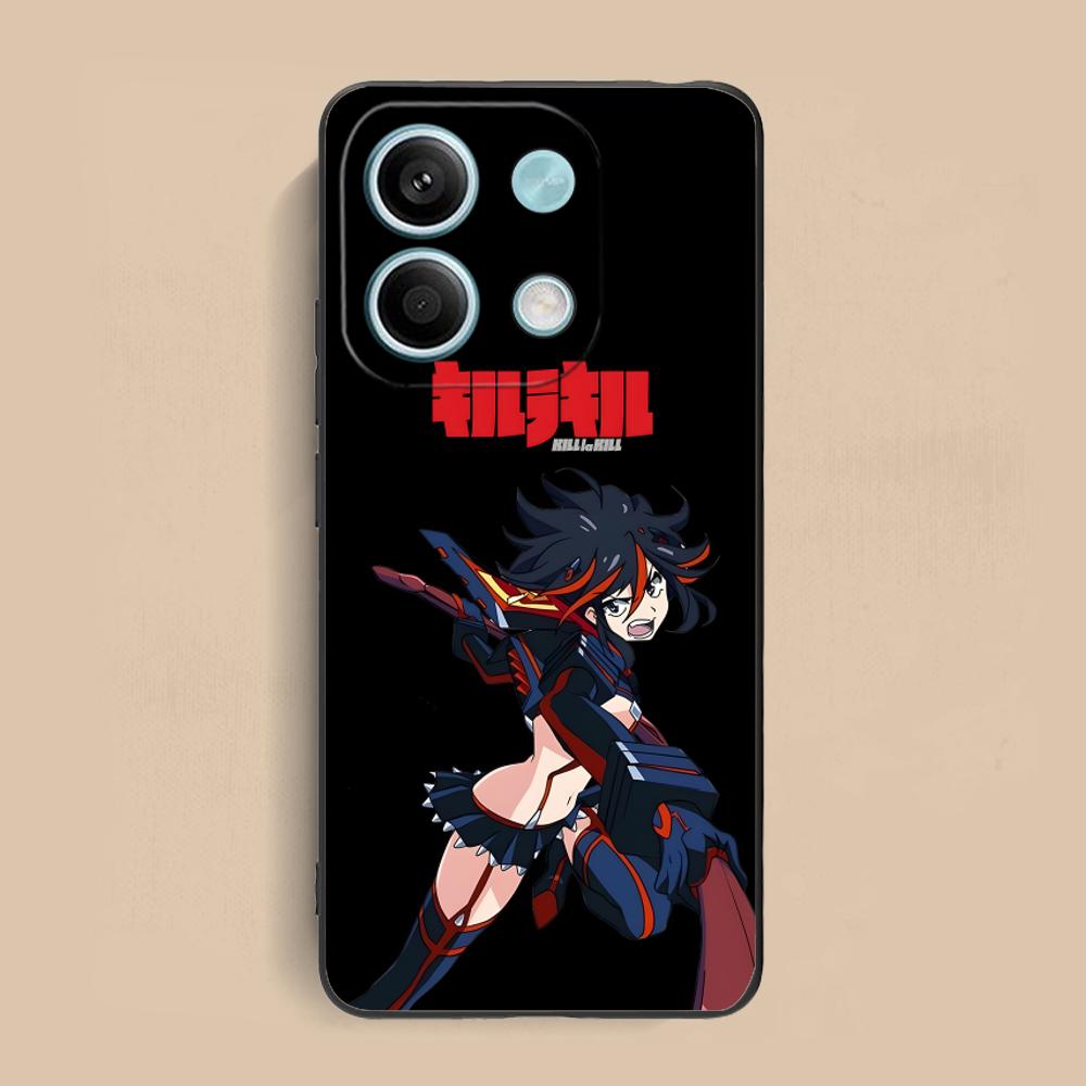 Anime Ryuko Matoi Phone Case for Xiaomi Redmi Note 14 13 12 11 S Pro Plus 4G 5G Colorful Printing Cover Smartphone Cover Luxury